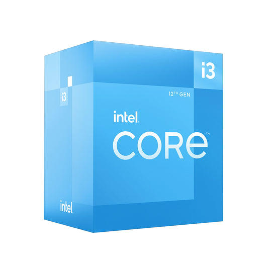 Intel Core i3 12100 4 Core Processor 8 Threads, 3.3GHz up to 4.3GHz Turbo, Alder Lake Socket LGA 1700, 12MB Cache, 60W, Maximum Turbo Power 89W, Intel UHD 730 Graphics - PC Gear UK