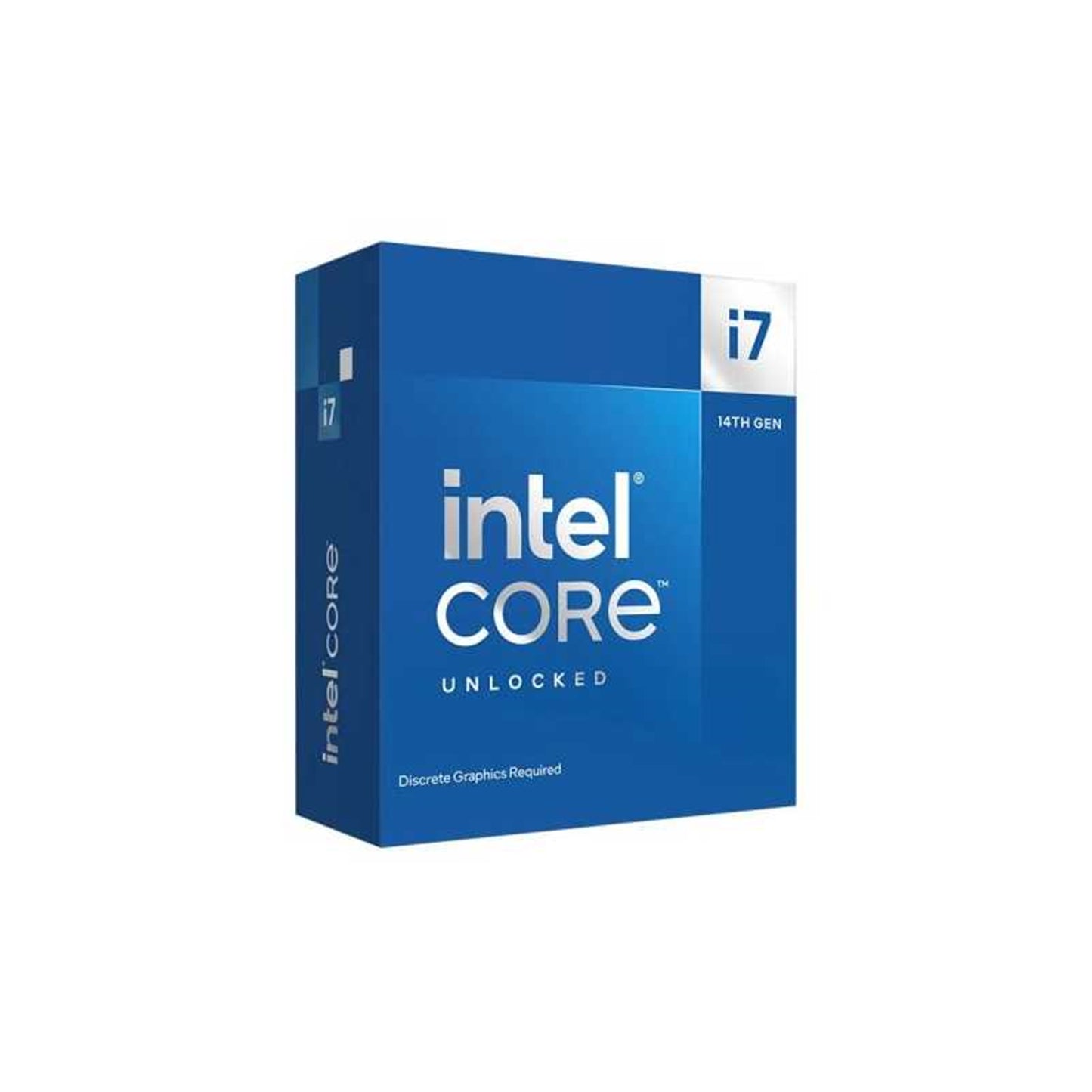 Intel Core i7 14700KF 20 Core Processor, 28 Threads, 2.5GHz up to 5.6GHz Turbo Raptor Lake Socket LGA 1700 33MB Cache, 125W, Maximum Turbo Power 253W, No Graphics, No Cooler - PC Gear UK