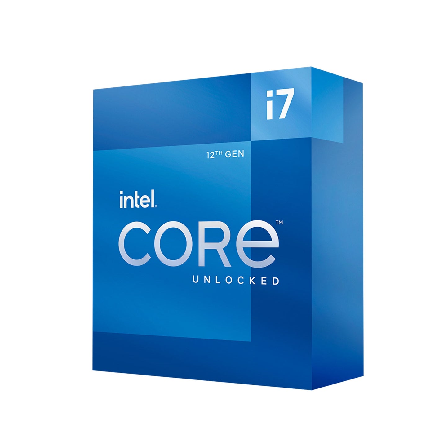Intel, Intel 12th Gen Core i7-12700K 12 Core Processor 20 Threads, 3.6GHz up to 5.0GHz Turbo, Alder Lake Socket LGA1700, 25MB Cache, 125W, Maximum Turbo Power 190W Overclockable CPU, No Cooler, LGA1700