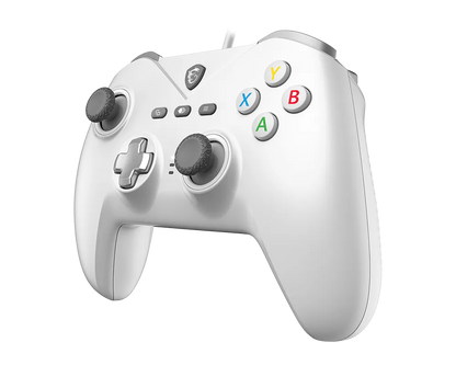 MSI FORCE GC200 WHITE Gaming Controller USB Gamepad Analogue / Digital Android, PC