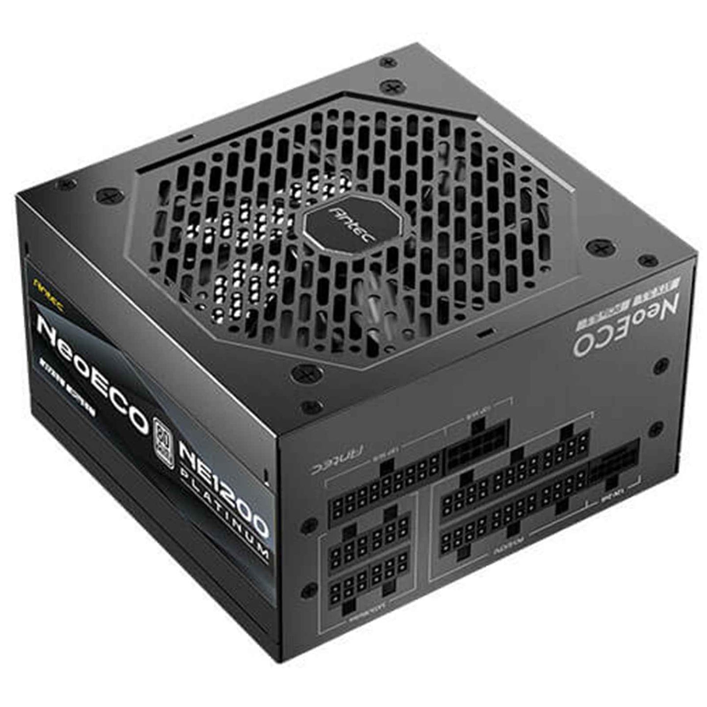 Antec NE1200 Platinum NeoEco 1200W Fully -Modular ATX 3.1 Power Supply, PCIe 5.1 Ready with 12V 2x6 Connector, 80 Plus Platinum Certified, 120mm FDB Silent Fan, 10-Year Warranty
