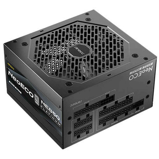 Antec NE850 Platinum NeoEco 850W Fully -Modular ATX 3.1 Power Supply, PCIe 5.1 Ready with 12V 2x6 Connector, 80 Plus Platinum Certified, 120mm FDB Silent Fan, 10-Year Warranty