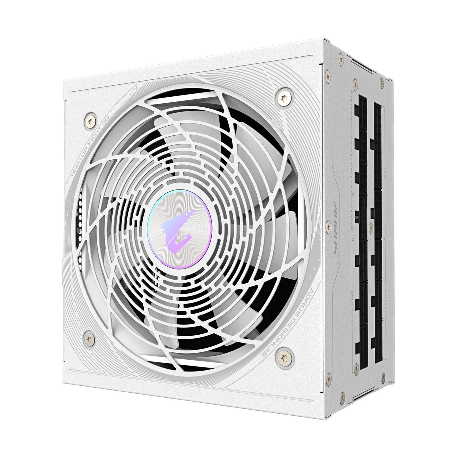 GIGABYTE, GIGABYTE AORUS ELITE P1000W 80+ Platinum Modular PCIe 5.0 ICE Power Supply - ATX 3.0 Standard, Fully Modular, Quiet 120mm Fan, Compact Design, : ATX 3.0