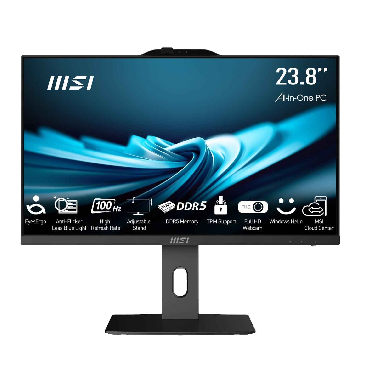 Intel Quad Core 13 14th Gen 23 Inch Full HD All-in-One Business / Education Desktop PC with 16GB RAM and 256GB SSD HD Cam - Pre Built PC