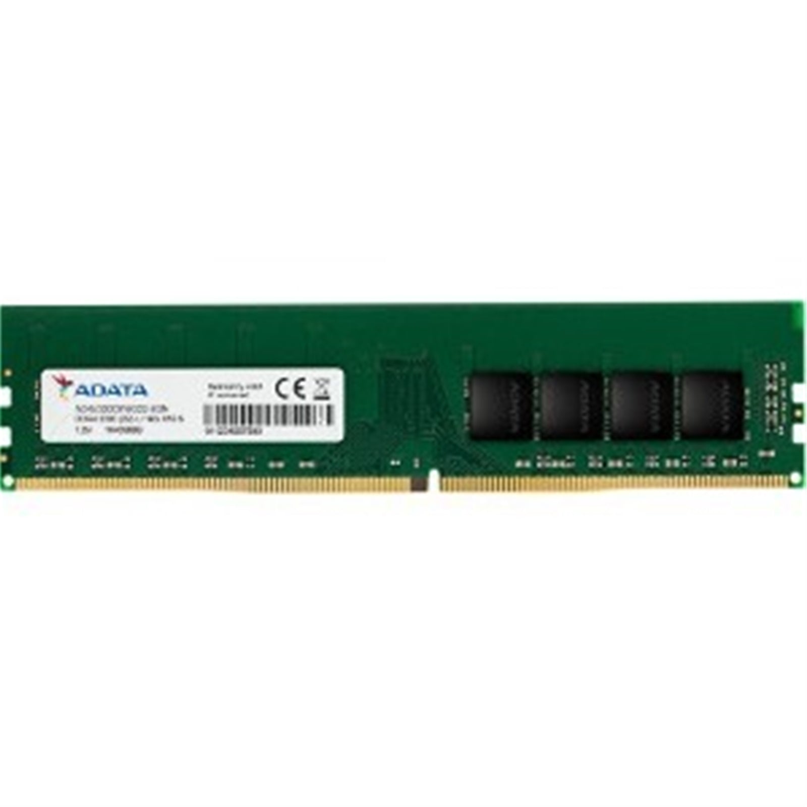 Adata Premier AD4U32008G22-BGN 8GB DIMM System Memory, DDR4, 3200MHz, 1 x 8GB Bulk - PC Gear UK