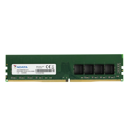 Adata Premier AD4U266616G19-SGN 16GB DIMM System Memory DDR4, 2666MHz, 1 x 16GB - PC Gear UK