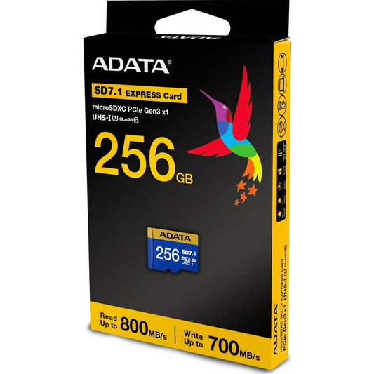 Adata Premier Extreme 256GB microSDXC SD7.1 Express Card, Nintendo Switch 2 Ready - PC Gear UK