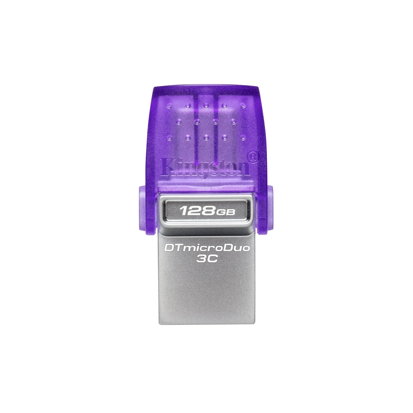Kingston DataTraveler DTDUO3CG3/128GB 128GB MicroDuo USB OTG Flash Drive, 3C, USB-C and Type A - PC Gear UK