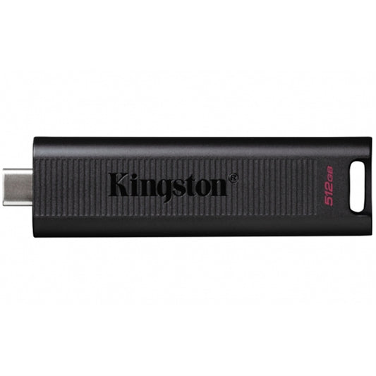 Kingston DTMAX/512GB DataTraveler Max 512GB USB-C USB Drive, USB3.2, Gen2, 1000MB/s, Black, Retail Boxed - PC Gear UK
