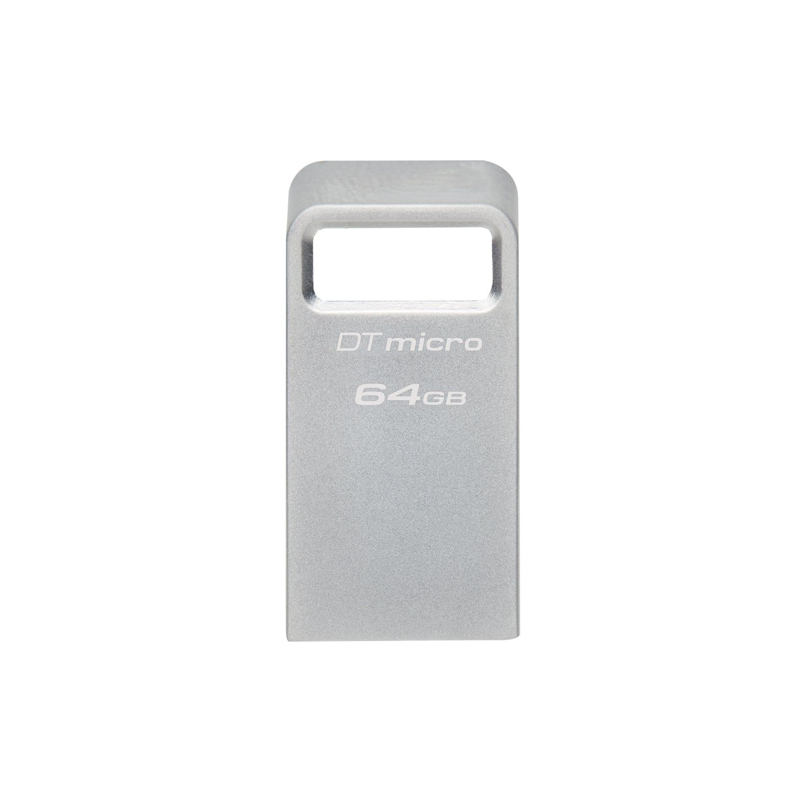 Kingston DTMC3G2/64GB 64GB DataTraveler Micro USB Flash Drive, USB 3.2, Metal Casing, Up to 200MB/s - PC Gear UK