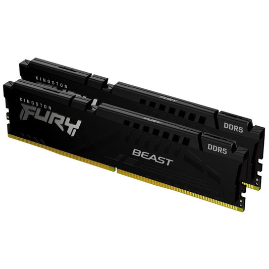 Kingston FURY Beast KF552C40BBK2 32GB System Memory DDR5, 5200MHz, 2 x 16GB, CL40-40-40 - PC Gear UK