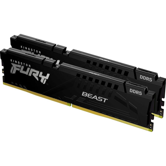 Kingston Fury Beast 64GB 32GB 4G x 64-Bit x 2 pcs.) DDR5-5600 CL36 288-Pin DIMM Kit - PC Gear UK