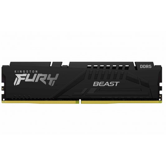 Kingston FURY Beast KF556C40BB-8 8GB System Memory, 5600MT/s, DDR5, CL40, DIMM, Black, AMD EXPO Certified - PC Gear UK