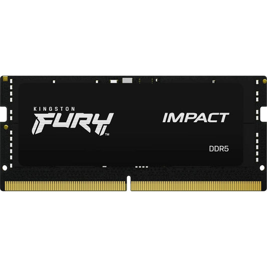 Kingston Fury Impact PnP 16GB 5600MT/s DDR5 CL40 SODIMM Notebook Gaming Memory Single Module - PC Gear UK