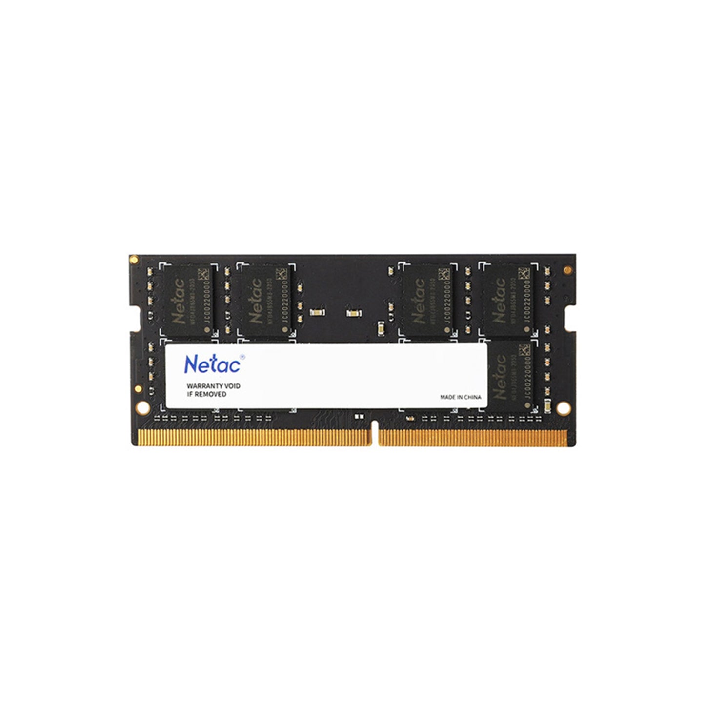 Netac Basic NTBSD4N26SP-08 8GB (1x 8GB) SODIMM System Memory, 2666MHz, DDR4, CL19, 260-Pin SODIMM