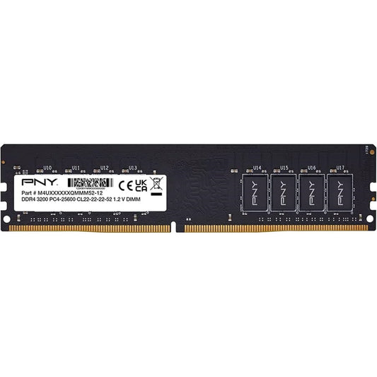 PNY MD8GSD43200-SI 8GB DDR4 3200MHz DIMM Bulk System Memory - PC Gear UK