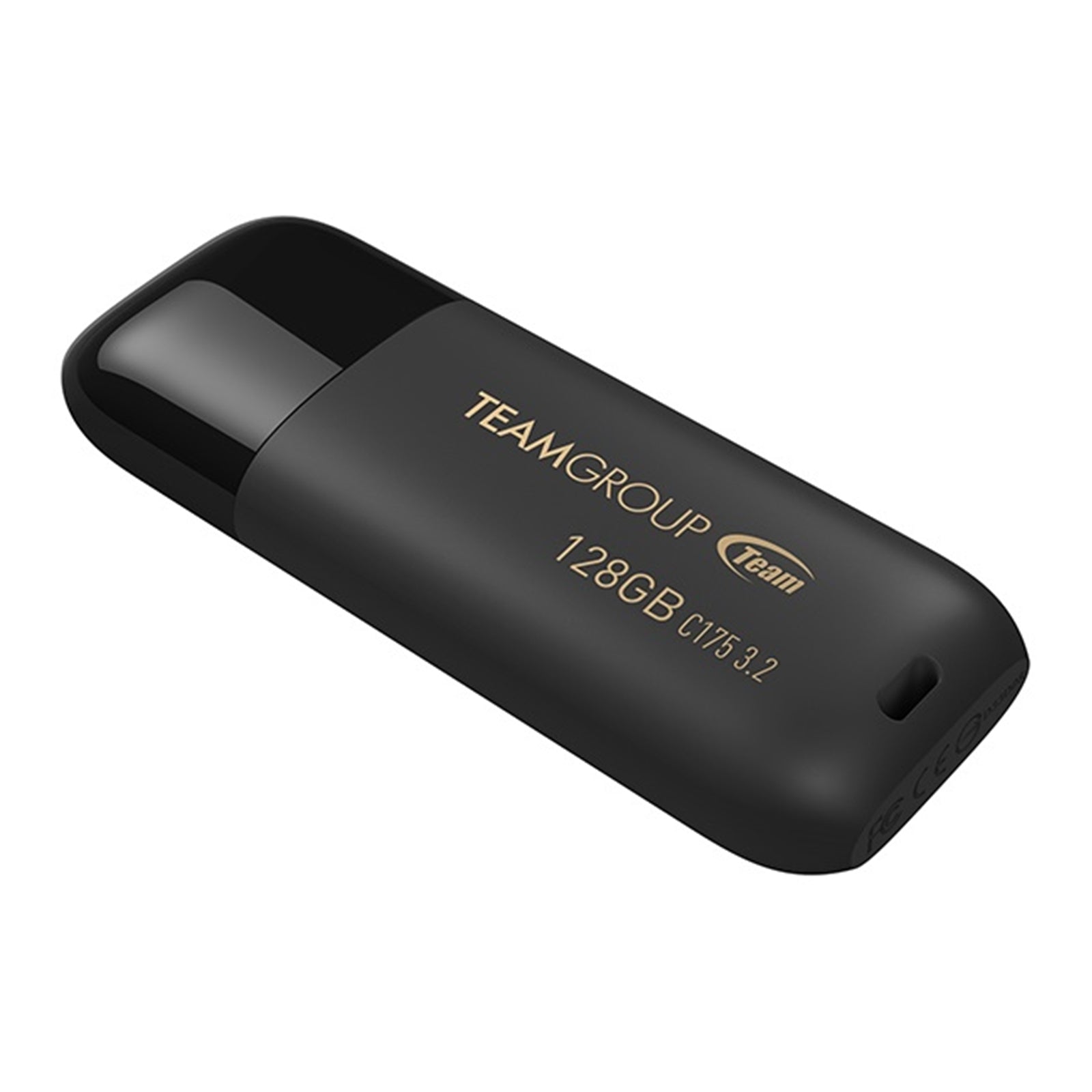 Team C175 128GB USB 3.2 Black USB Flash Drive - PC Gear UK