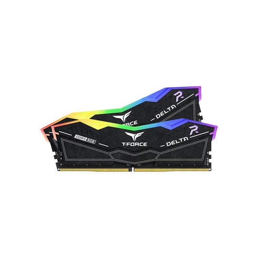 Team Delta RGB FF3D532G8000HC38DDC01 32GB DDR5 8000MHz System Memory, 2 x 16GB, Black, 38-48-48-84 1.45V - PC Gear UK