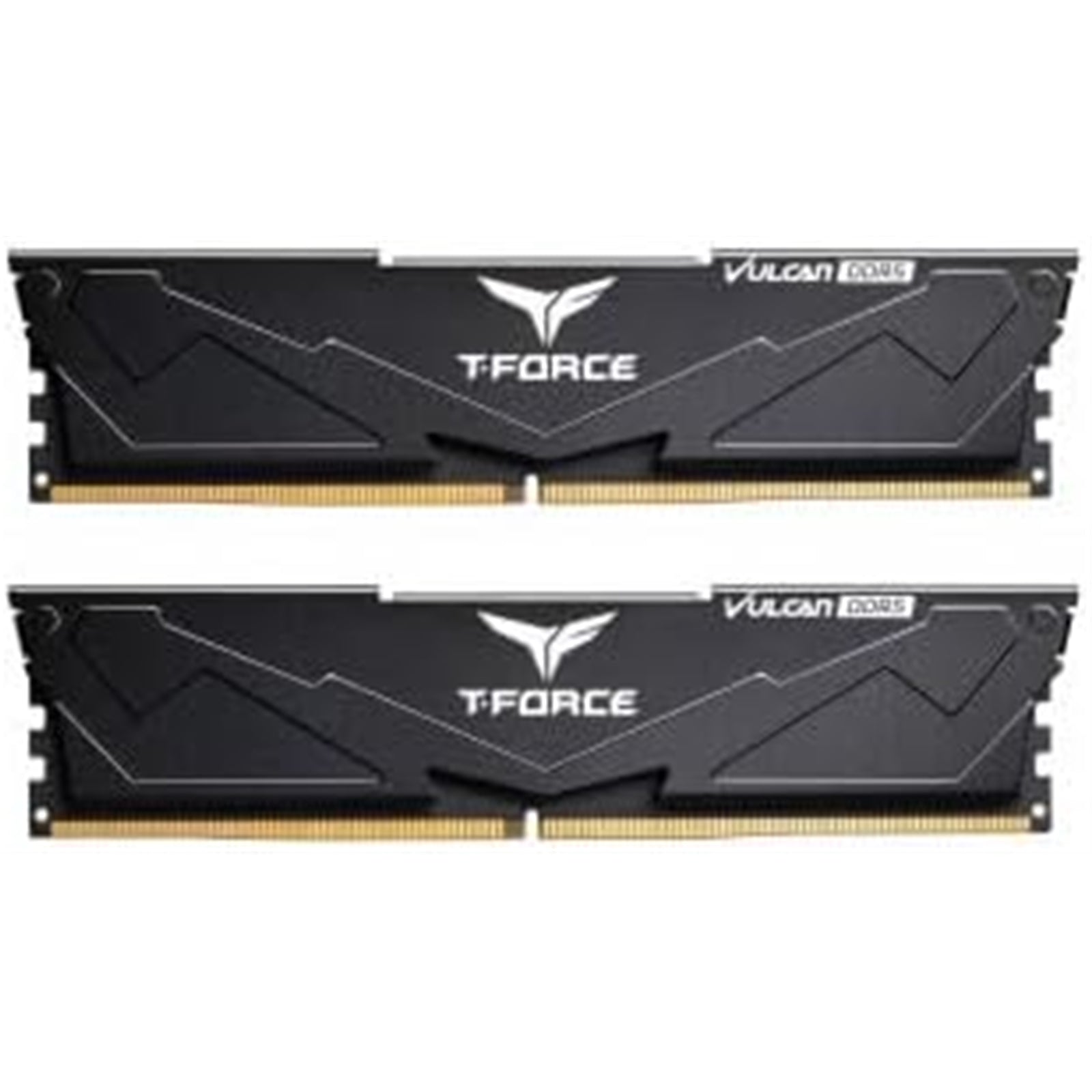 Team T-Force Vulcan FLBD516G5600HC40BDC01 System Memory, 16GB (2 x 8GB) DDR5, 5600MHz, CL40, Black - PC Gear UK
