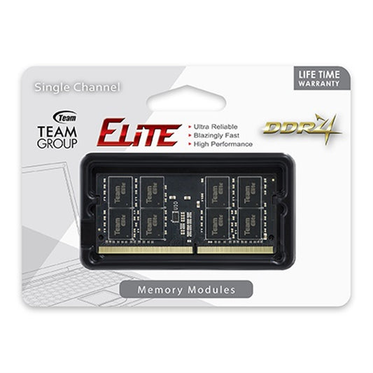 Team Elite 16GB No Heatsink (1 x 16GB) DDR4 3200MHz SODIMM System Memory - PC Gear UK