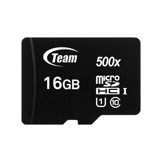 Team 16GB Micro SDHC Class 10 UHS-I Flash Card with Adapter - PC Gear UK