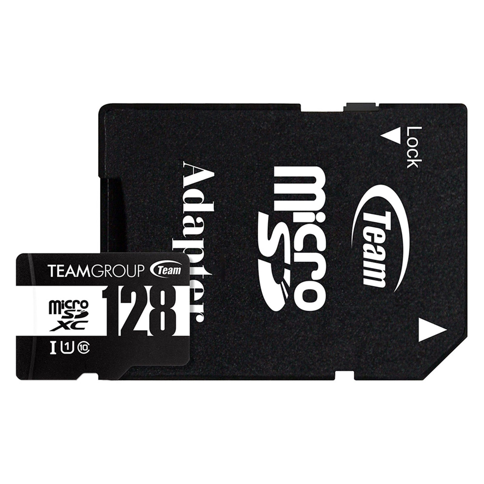 Team 128GB Micro SDXC UHS-1 Class 10 Flash Card with Adapter - PC Gear UK
