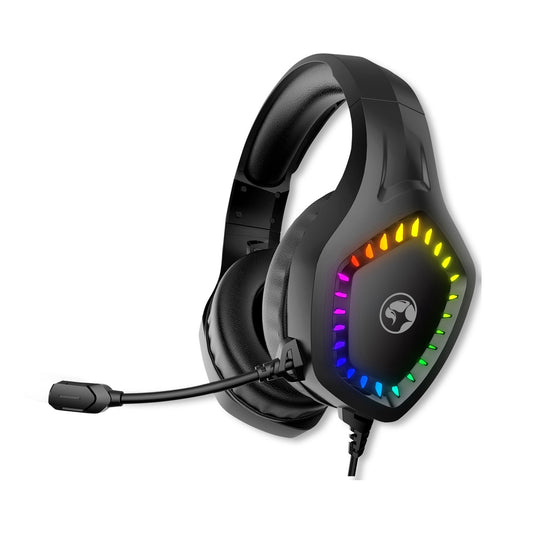 Marvo Scorpion H8360 Tactic 20 USB and 3.5mm RGB Gaming Headset - PC Gear UK