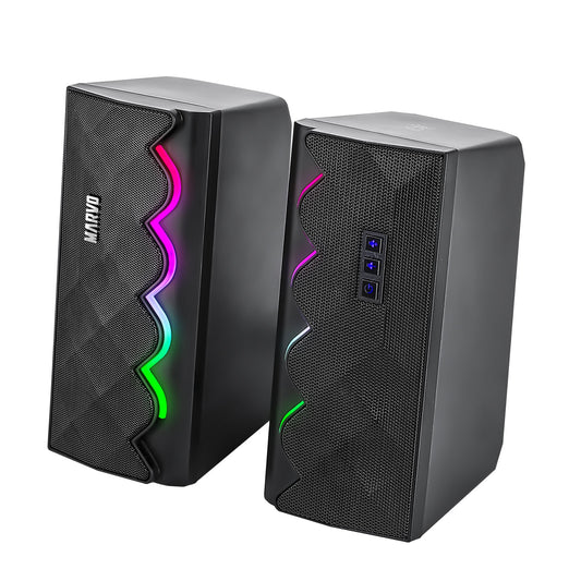 Marvo Scorpion SG-269 USB Powered RGB Wired and Bluetooth Gaming Speakers - PC Gear UK