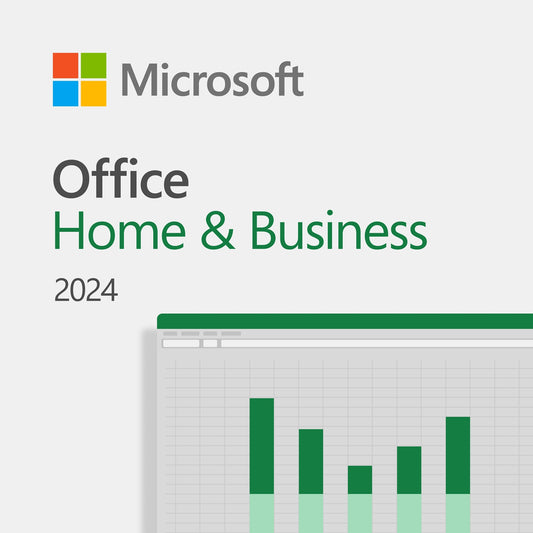 Microsoft Office 2024 Home & Business Software Latest Version - Electronic Download - PC Gear UK