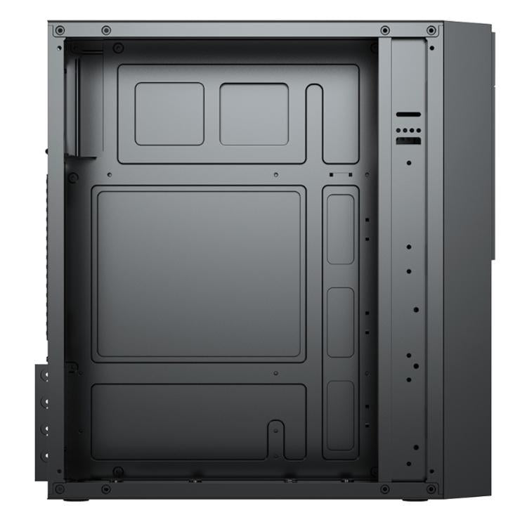 Vida Enterprise Micro-ATX Office PC Case - Black
